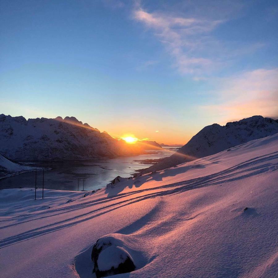 Pilan Lodge Lofoten Vestpollen Extérieur photo