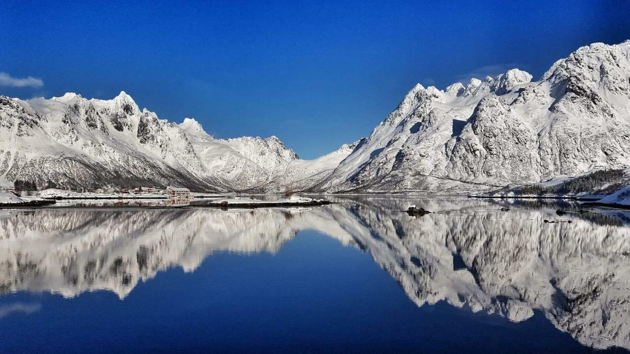 Pilan Lodge Lofoten Vestpollen Extérieur photo