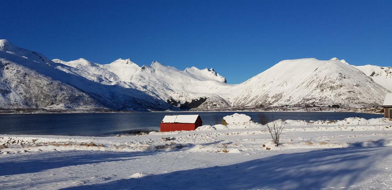 Pilan Lodge Lofoten Vestpollen Extérieur photo